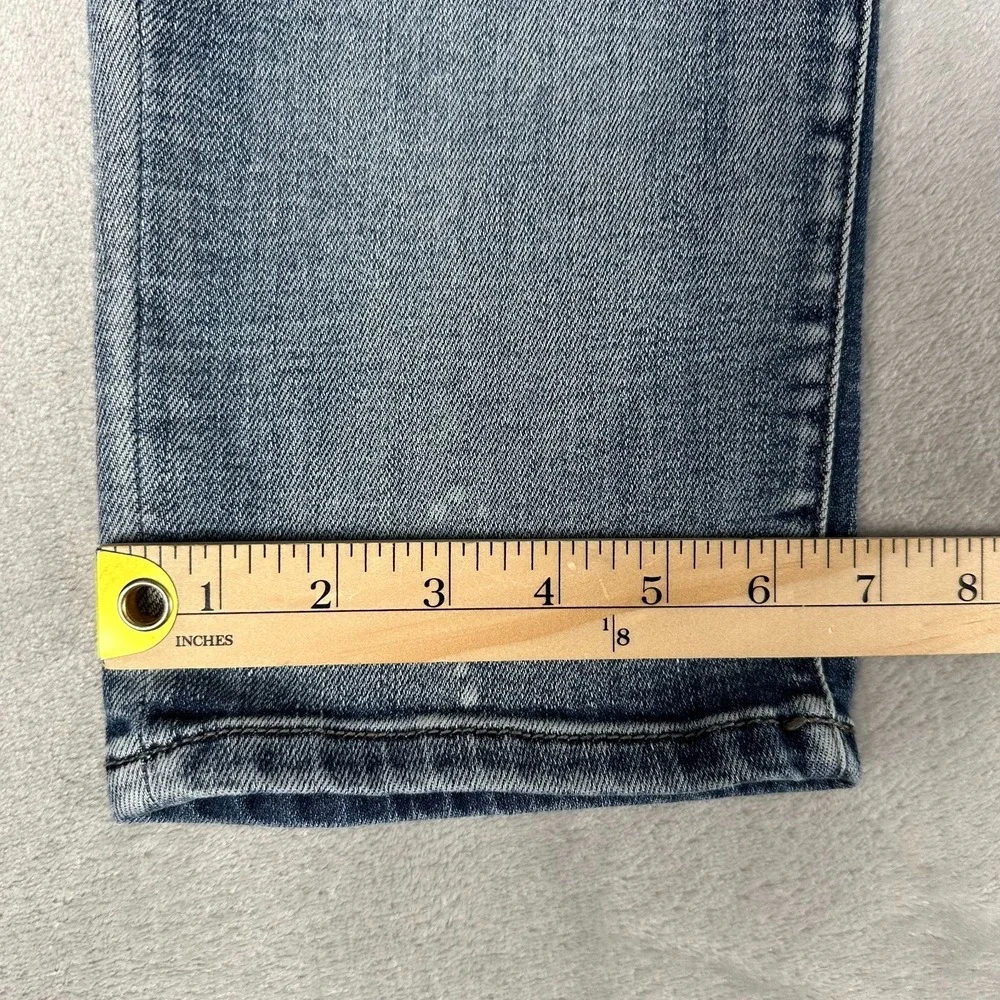 Judy Blue Boyfriend Fit Jeans‎ Mid Rise Distressed Denim Medium Wash Size 11/30